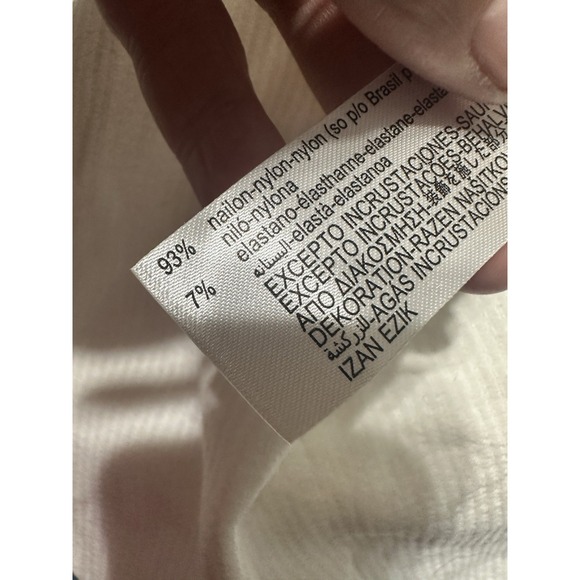 Zara Limited Edition Seamless Crop Top Viral Rhinestone Fringe Hem Sz XS/S - Picture 10 of 10